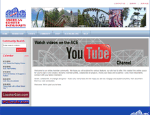 Tablet Screenshot of my.aceonline.org