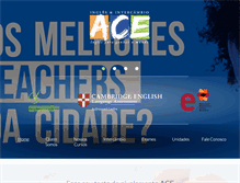 Tablet Screenshot of aceonline.com.br